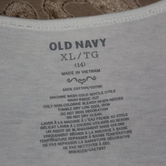 White Tank With Sequence - Picture 5 of 5